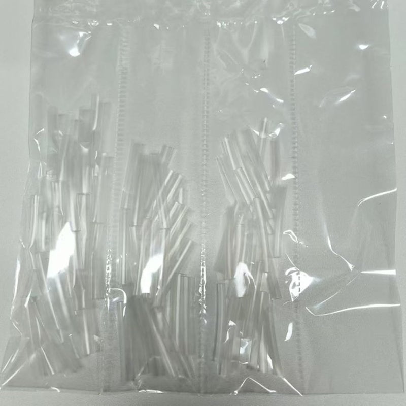 Asofelk 90PCS Aglets for Shoelaces, 3Size Clear Shoe Lace Ends Tips for Home, Heat Shrink Shoelace Tips, Sneakers Shoe Laces Shoelace Tips/Clear Sneaker Shoe Lace Shortening Repair Tip for Repairing - Image 5
